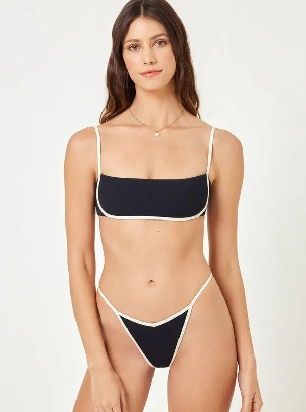 L*Space Ribbed Hazel Bikini Top, Size Medium, $92 - Image 13