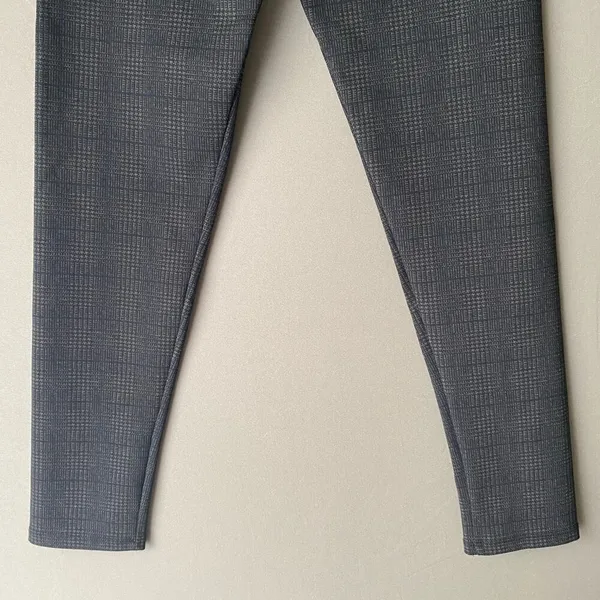 Zara sz XS gray plaid high waisted career slacks‎ - Image 2