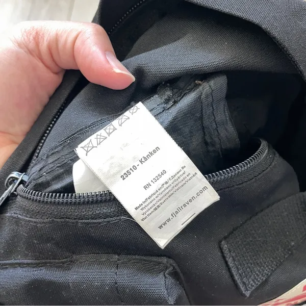 Fjällräven Kanken Backpack classic unisex Black (one size) 23510 outdoor granola - Image 4