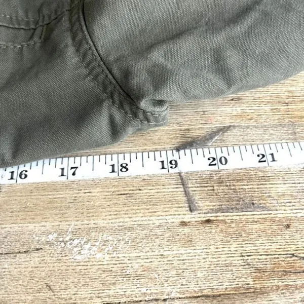 Universal Threads Olive Green hooded Utility jacket‎ XS women’s - Image 5