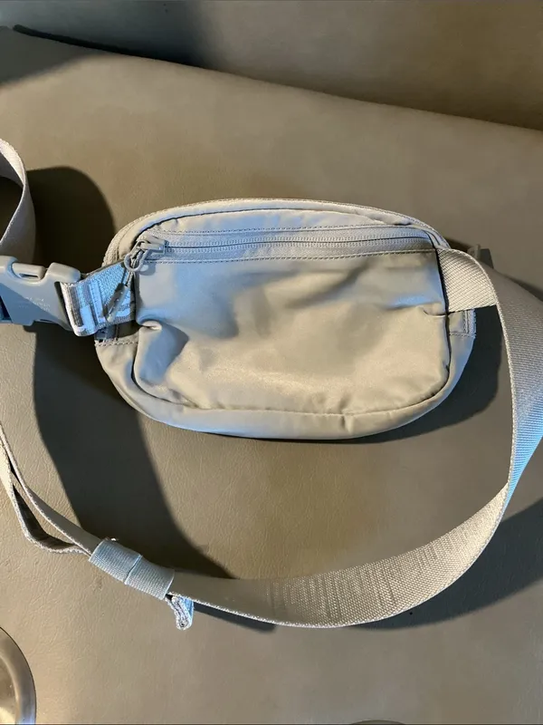 lululemon athletica Light Blue Men's Belt Bag - Image 4