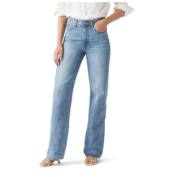 Levi's Ribcage High Waist Wide Leg Jeans Size 28 - Image 2