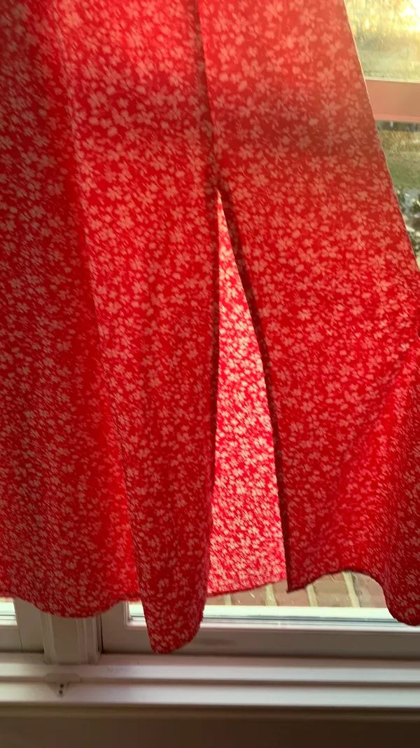 monkeys pink floral skirt - Image 2