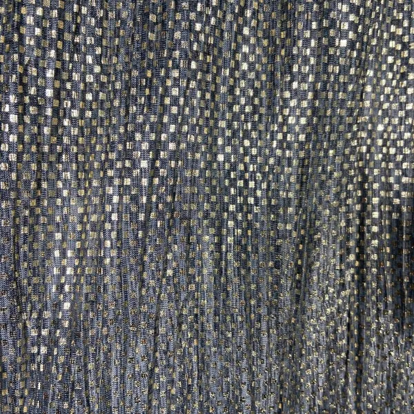 Anthropologie X Sabina Musayev Dress‎ Size M Eugine Gold Gray Accordian Tie Date - Image 7