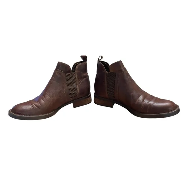 Born Women's Brenta Leather Chelsea Ankle Boots Brown Sz. 6.5 US Model BR0012106 - Image 7
