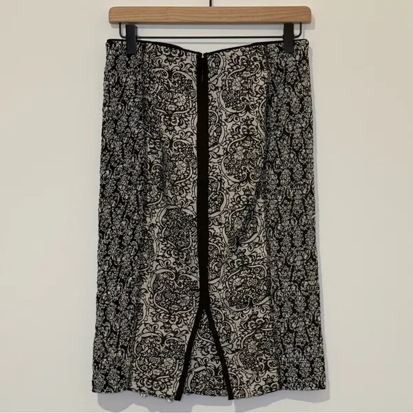 Byron Lars Beguile Somba Laser Cut Pencil Skirt - Image 3