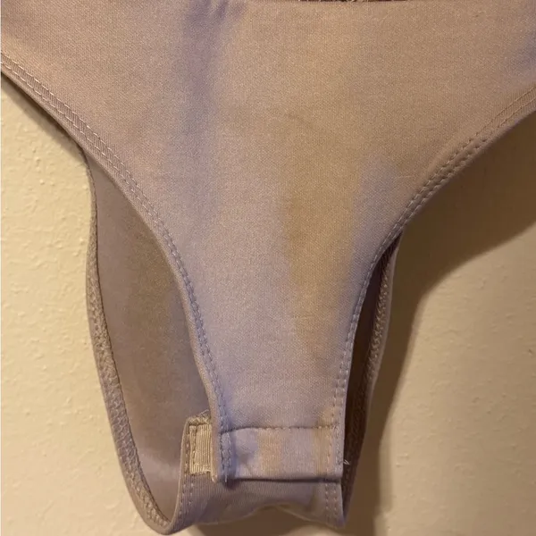 Ambiance Lace Bodysuit in Tan - Image 4