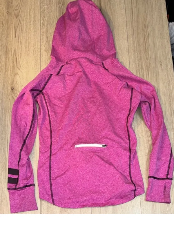 Victoria’s Secret pink black hoodie sweatshirt hooded sweater - Image 2