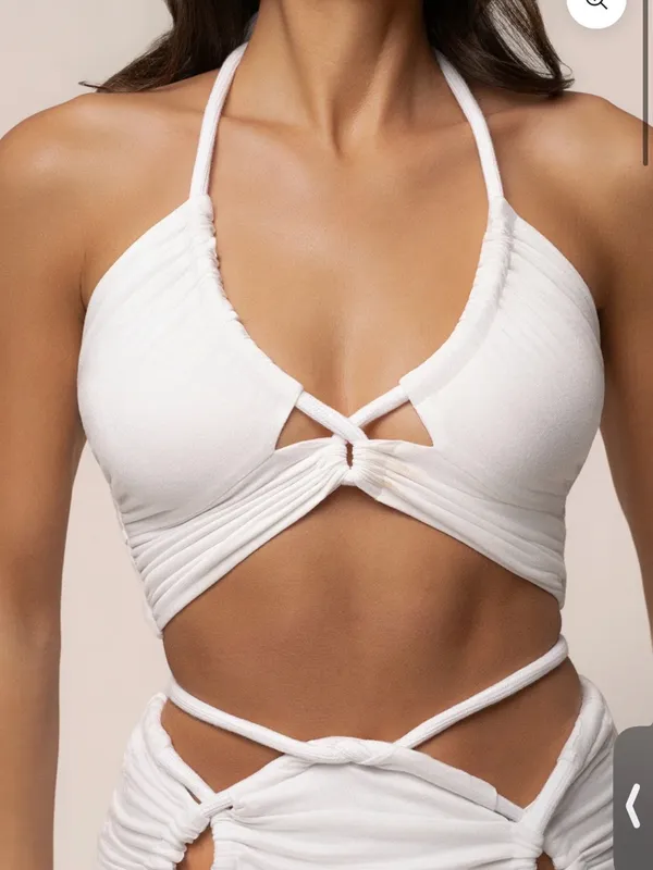 NWOT JLUXLABEL size XS Go The Distance Set in color ivory - Image 2