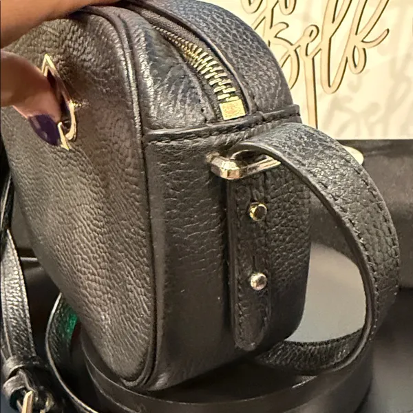 Kate Spade ♠️ Black Pebbled Leather Crossbody Bag - Image 4