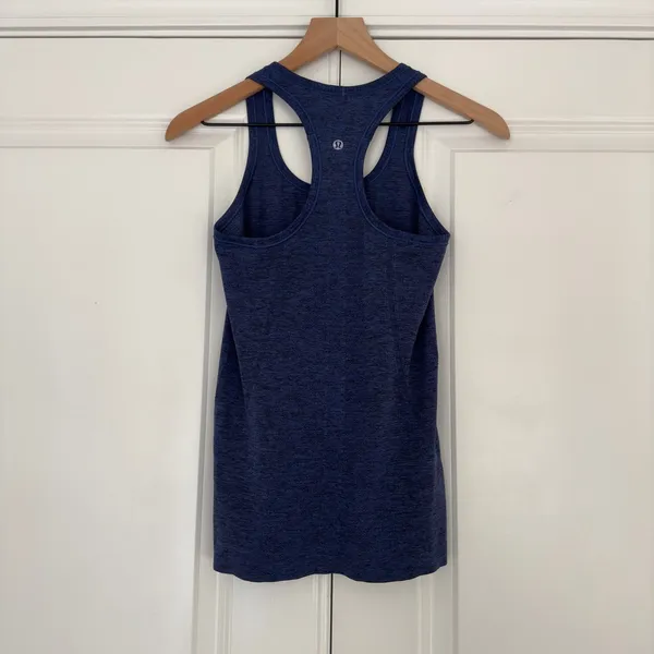 Lululemon Swiftly Tech Racerback in Physic / Black 4 Running Training tank top - Image 4