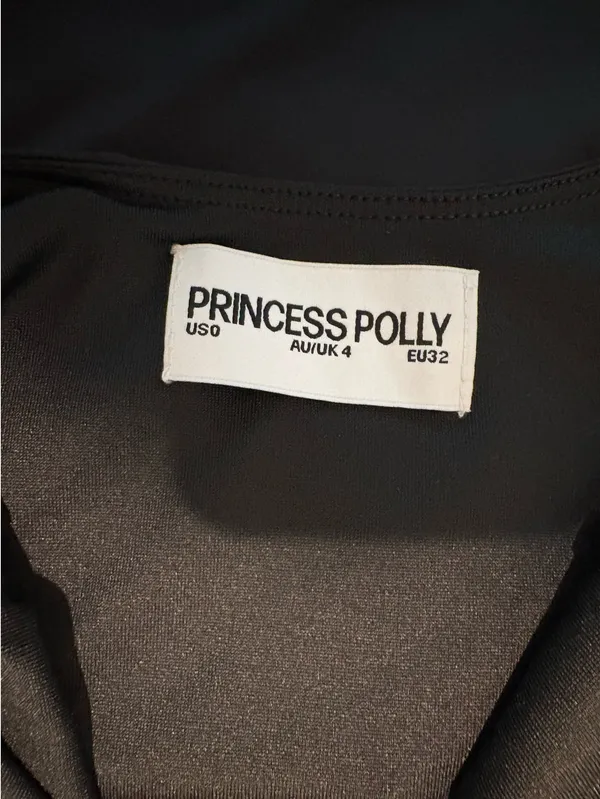 Princess Polly Dress Black Mini - Image 3
