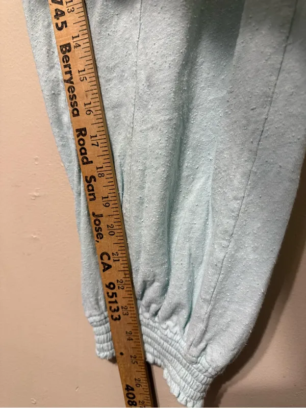 Aerie Womens Ment color Drawstring Jogger Pants L - Image 6