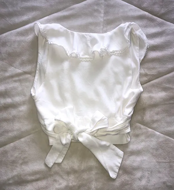 Forever 21 White Cropped Top - Image 2