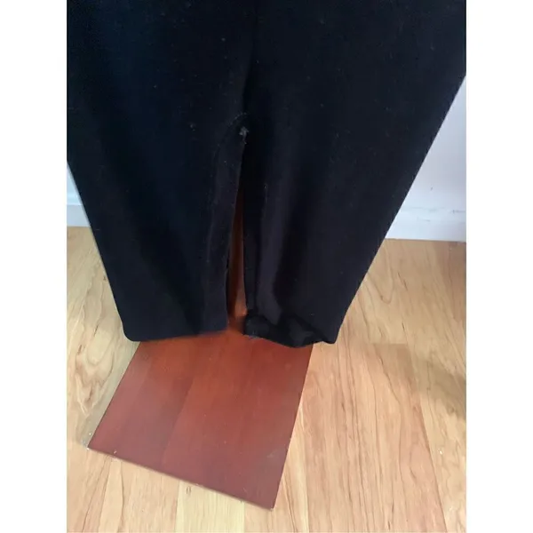 Maurices Black velvet Maxi long dress size 8 stylish wedding gust black tie - Image 5