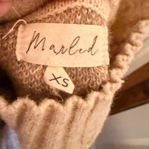 Marled Wool Blend Sweater Size XS - Image 6