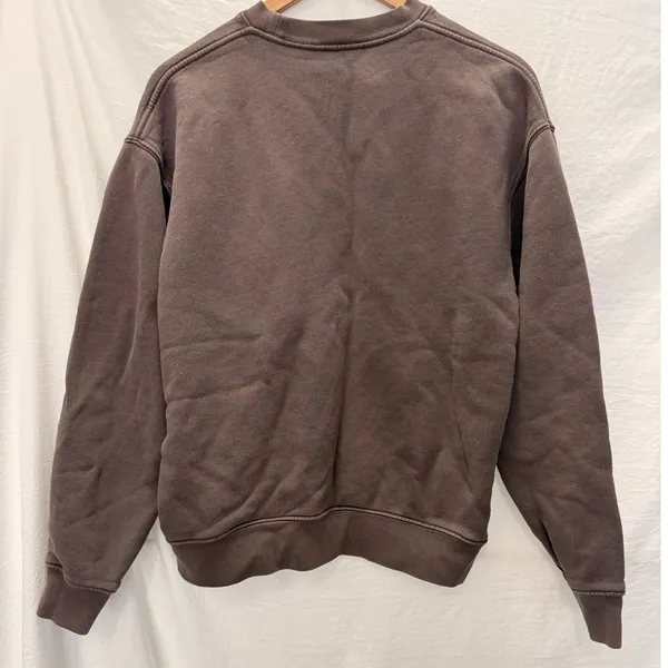Set Active‎ Brown Fleece Sweater XS Loungewear Casual Comfy - Image 2