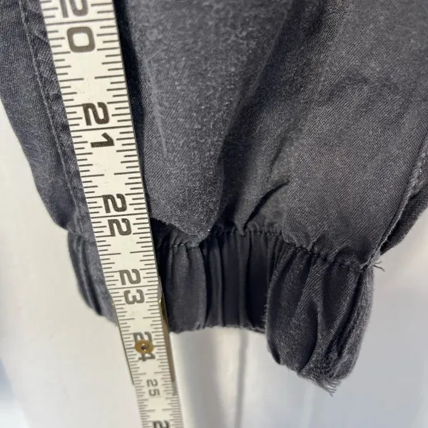 Abercrombie & Fitch Grey cargo jogger washed gray size small - Image 5
