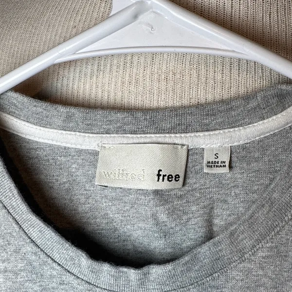 Aritzia Wilfred free Light Gray Tank Top - Image 2