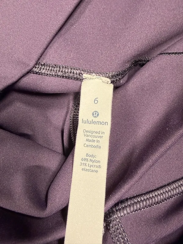 Lululemon wunder under High-rise 7/8 tight boysenberry Leggings 6 - Image 7