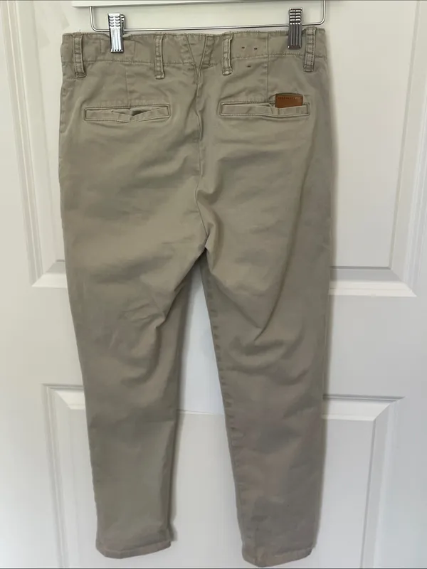 All Saints Khaki Ankle Length Chinos 28 - Image 2