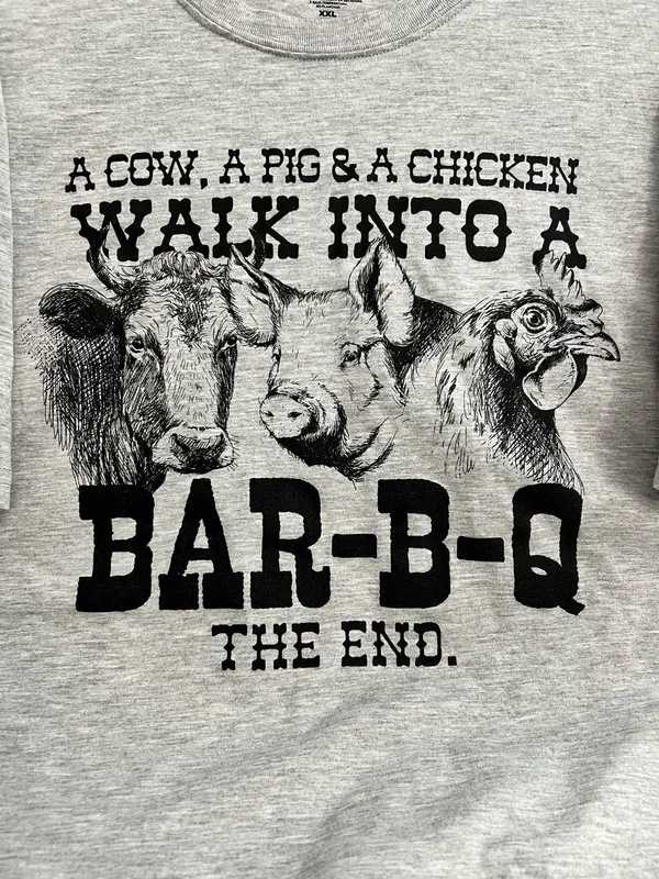 EXC Extreme Concept Bar B Q Graphic T Shirt - Image 2