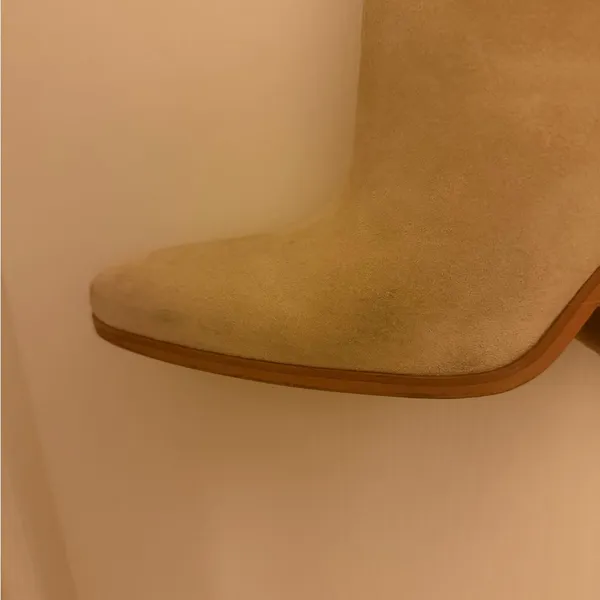 Sam Edelman Beige Heeled with side zippers Boots! - Image 2