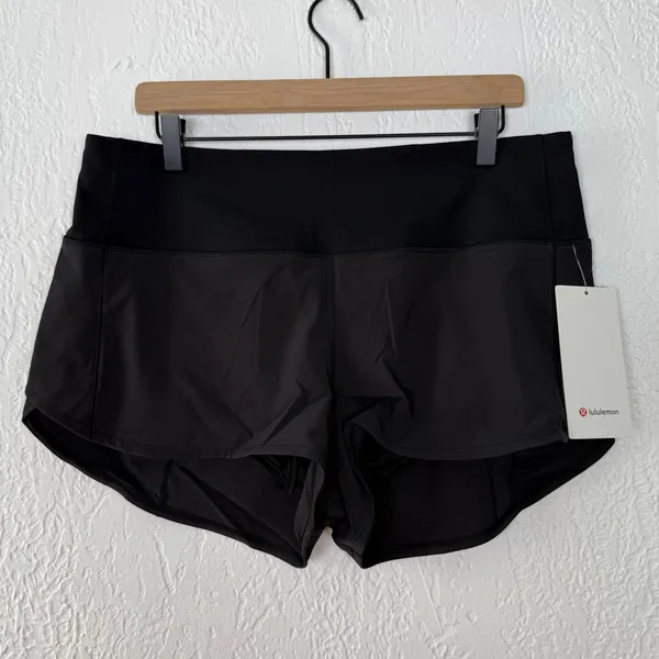 Lululemon Speed Up High Rise Short 2.5" Lined Black Size 12 NWT - Image 2