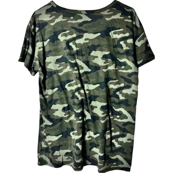 Arizona Jean Co. Camouflage Crewneck Short Sleeve Tee Shirt Sz L - Image 4