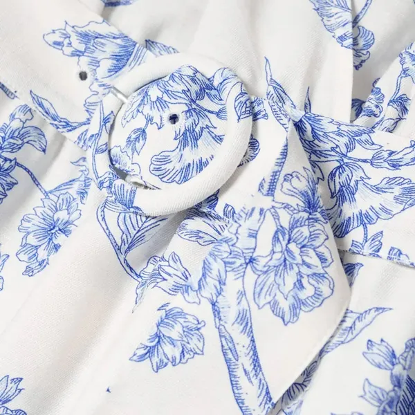 Mango Belt‎ floral dress new - Image 3