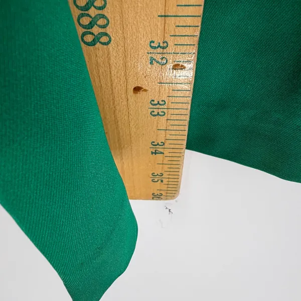 Zara Satin Feather Mini Autumn Wedding Guest Dress‎ Women XL Green Glam Holiday - Image 13