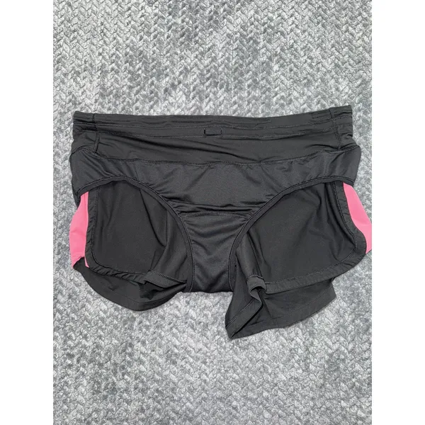 LULULEMON Women's Speed Up Shorts Way stretch Black Size 12 - Image 4