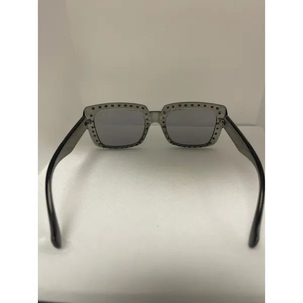 Black Bling Oversized Fashion Wear Sunglasses Square Frame Fun Design‎ D-19 - Image 3