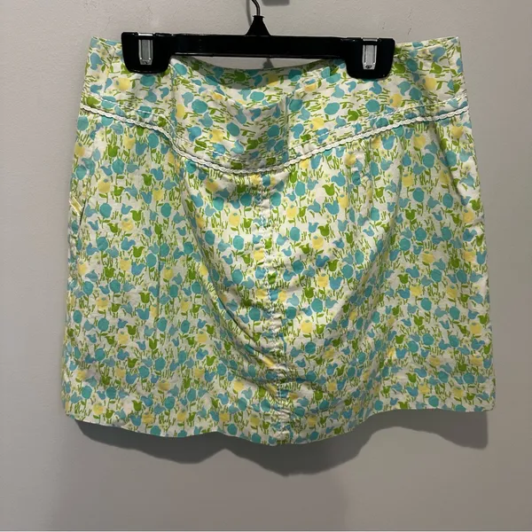Lilly Pulitzer Vintage White Label Floral Tulip Skort - Size 4 - Image 2