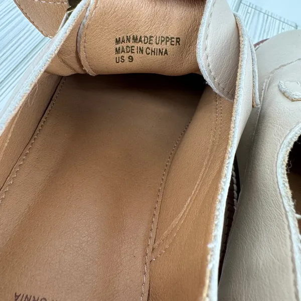 Oasis Society Sarah platform buckle block chunky heel shoes Maryjanes tan size 9 - Image 8