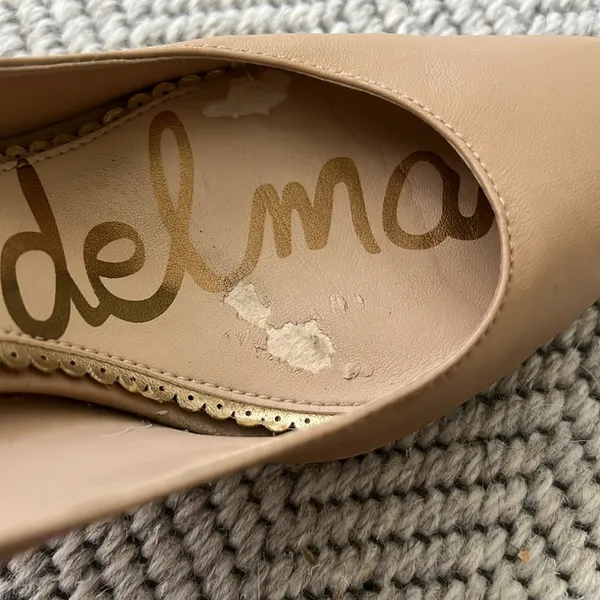 Sam Edelman Classic Beige Heels - Image 3