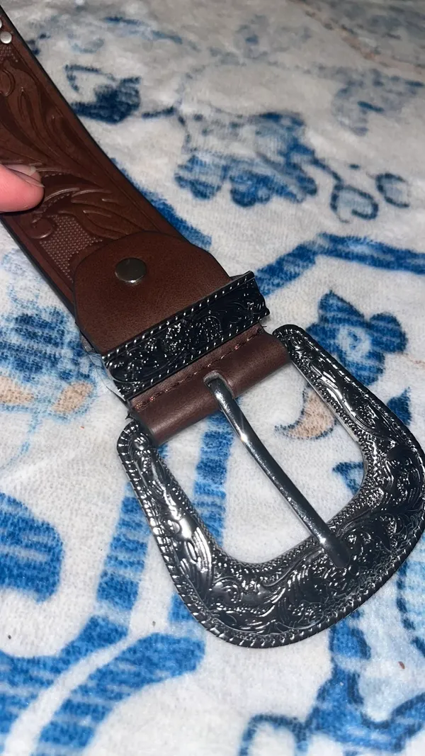 Brown western belt - Image 2