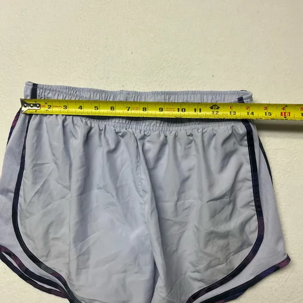 Nike Running Shorts Womens XL Purple Gray Dri Fit Athletic Training Lightweight - Image 3