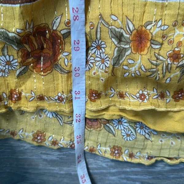 Spell Mystic Tunic Dress Sunflower Large - Image 15