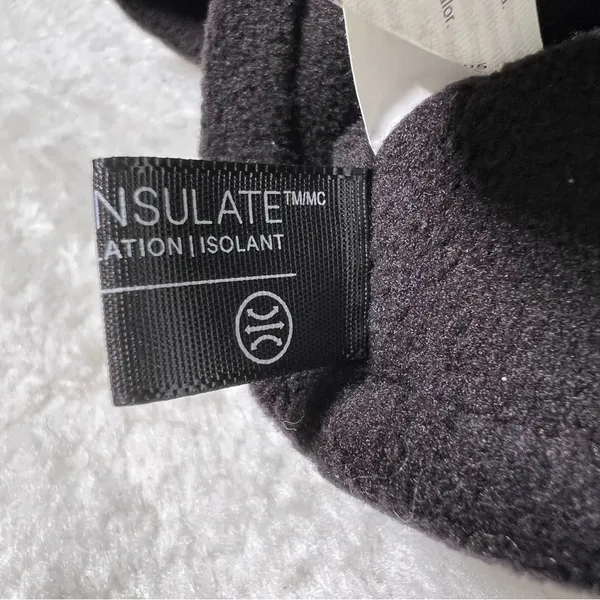 Isotoner Black Fleece Headband with 3M Thinsulate - Image 6