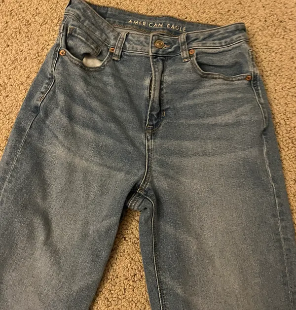 Plain A.E skinny denim jeans  - Image 3