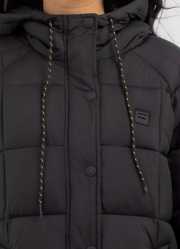 Black Puffer Jacket - Image 2