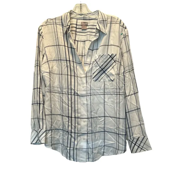 Chicos everyday plaid button front shirt - Image 2