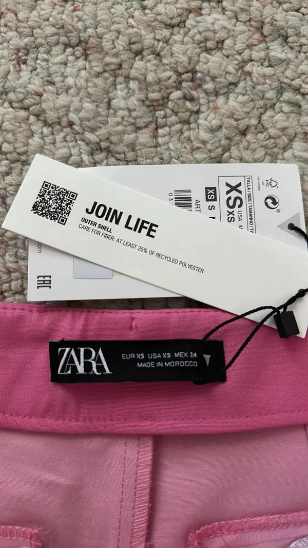 Zara Pink Shorts - Image 5