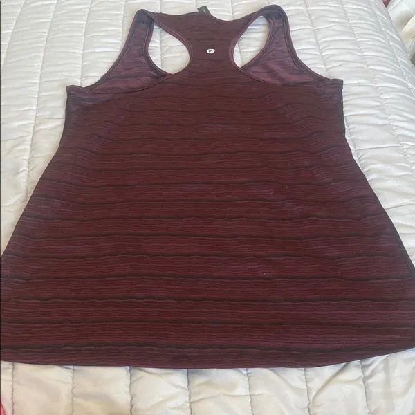 90 Degrees Women's exercise‎ Burgundy Tank Top XL - Image 4