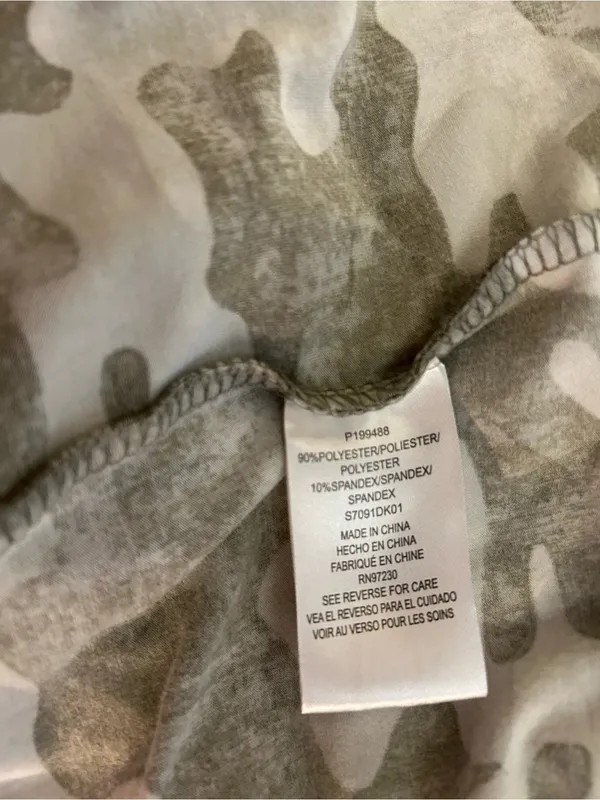 Almost Famous Expose chest hooded camo dress - Image 6