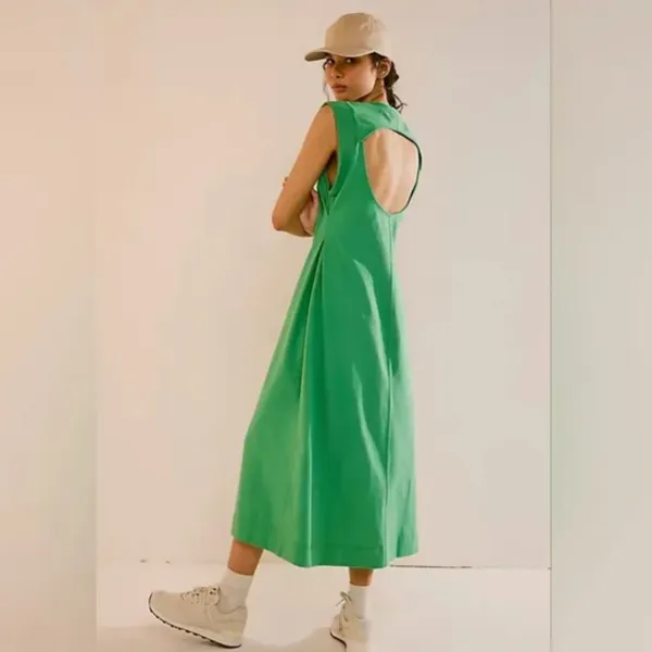 NWOT Free People Beach Simone Midi Dress - Putt Putt - Image 3