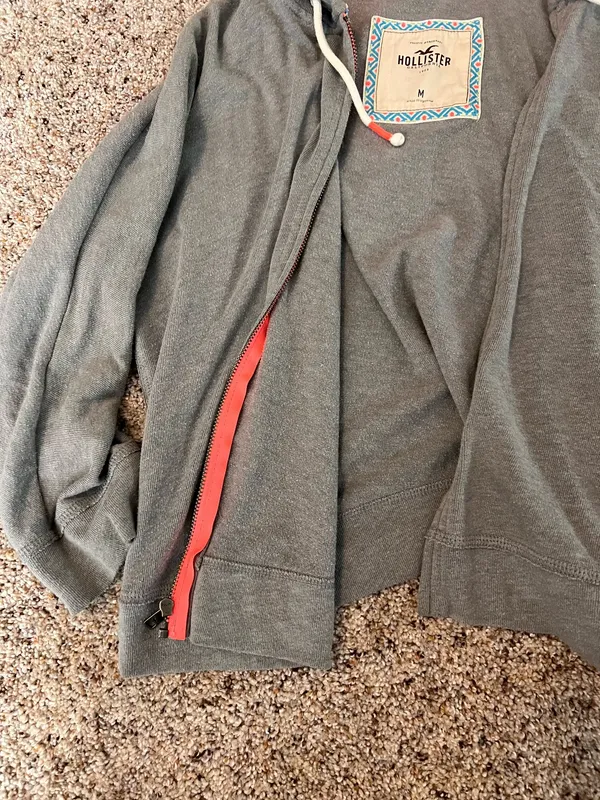 Hollister Zip-Up Hoodie - Image 3