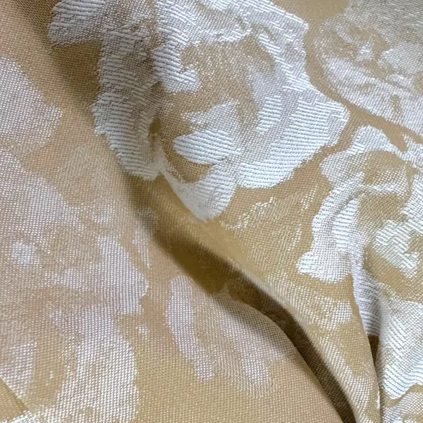 Free People Ethereal Dainty Rose Floral Twiggy Bow Barrette Neutral Tan Cream - Image 6