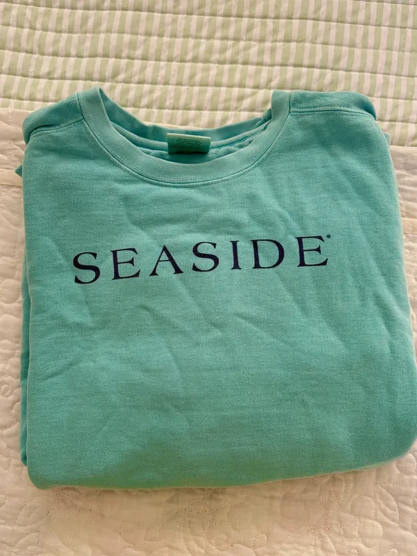 Seaside Comfort Colors Crewneck Teal - Image 6